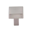 Top Knobs [TK740BSN] Die Cast Zinc Cabinet Knob - Channing Series - Brushed Satin Nickel Finish - 1 1/16" Sq.