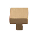 Top Knobs [TK740HB] Die Cast Zinc Cabinet Knob - Channing Series - Honey Bronze Finish - 1 1/16&quot; Sq.