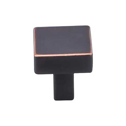 Top Knobs [TK740UM] Die Cast Zinc Cabinet Knob - Channing Series - Umbrio Finish - 1 1/16&quot; Sq.