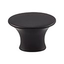 Top Knobs [TK780BLK] Die Cast Zinc Cabinet Knob - Edgewater Series - Flat Black Finish - 1 5/16&quot; L