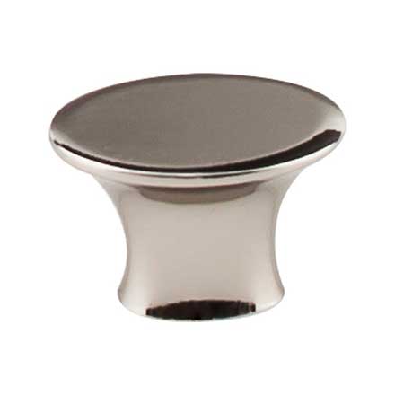 Top Knobs [TK780PN] Die Cast Zinc Cabinet Knob - Edgewater Series - Polished Nickel Finish - 1 5/16&quot; L