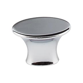 Top Knobs [TK781PC] Die Cast Zinc Cabinet Knob - Edgewater Series - Polished Chrome Finish - 1 1/2" L