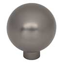 Top Knobs [TK3341AG] Die Cast Zinc Cabinet Knob - Brockwell Series - Ash Gray Finish - 1 1/4" Dia.