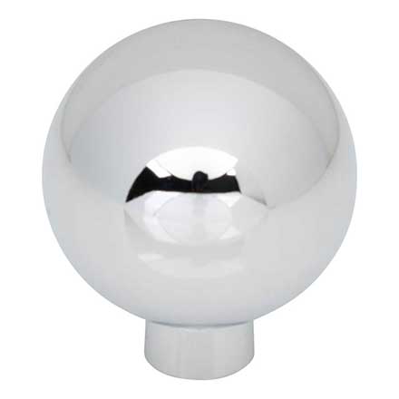 Top Knobs [TK3341PC] Die Cast Zinc Cabinet Knob - Brockwell Series - Polished Chrome Finish - 1 1/4" Dia.
