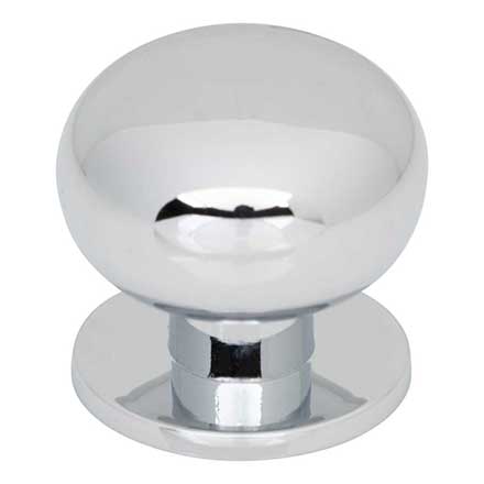 Top Knobs [TK3330PC] Die Cast Zinc Cabinet Knob - Lambert Series - Polished Chrome Finish - 1 1/4" Dia.