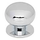 Top Knobs [TK3330PC] Die Cast Zinc Cabinet Knob - Lambert Series - Polished Chrome Finish - 1 1/4" Dia.