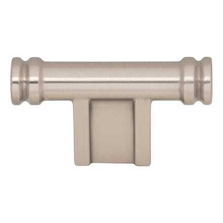 Top Knobs [TK3380BSN] Die Cast Zinc Cabinet Knob - Newburn Series - Brushed Satin Nickel Finish - 2 1/4" L