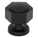 Top Knobs [TK3320BLK] Die Cast Zinc Cabinet Knob - Stanmore Series - Flat Black Finish - 1 1/4" Dia.