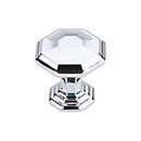 Top Knobs [TK340PC] Die Cast Zinc Cabinet Knob - Chalet Series - Polished Chrome Finish - 1 1/8" Dia.