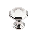 Top Knobs [TK340PN] Die Cast Zinc Cabinet Knob - Chalet Series - Polished Nickel Finish - 1 1/8&quot; Dia.