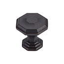 Top Knobs [TK340SAB] Die Cast Zinc Cabinet Knob - Chalet Series - Sable Finish - 1 1/8" Dia.