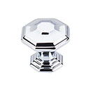 Top Knobs [TK348PC] Die Cast Zinc Cabinet Knob - Chalet Series - Polished Chrome Finish - 1 1/2&quot; Dia.