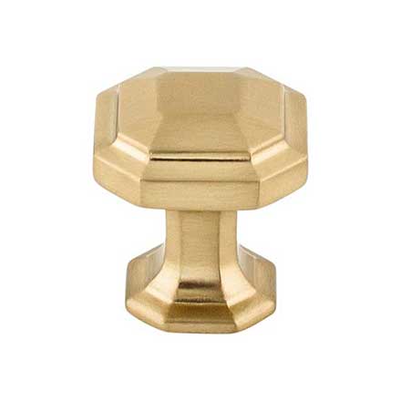 Top Knobs [TK286HB] Die Cast Zinc Cabinet Knob - Emerald Series - Honey Bronze Finish - 1 1/8&quot; Dia.