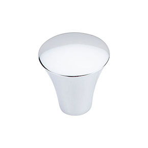 Top Knobs [TK380PC] Die Cast Zinc Cabinet Knob - Shrewsbury Series - Polished Chrome Finish - 1 1/8" Dia.