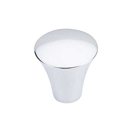 Top Knobs [TK380PC] Die Cast Zinc Cabinet Knob - Shrewsbury Series - Polished Chrome Finish - 1 1/8" Dia.