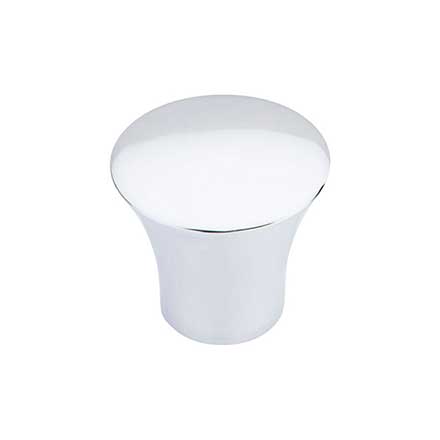 Top Knobs [TK385PC] Die Cast Zinc Cabinet Knob - Shrewsbury Series - Polished Chrome Finish - 1 5/16" Dia.