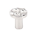 Top Knobs [TK295PN] Solid Brass Cabinet Knob - Cobblestone Series - Polished Nickel Finish - 1 1/8&quot; Dia.