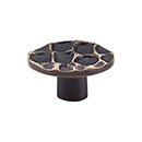 Top Knobs [TK298BA] Solid Brass Cabinet Knob - Cobblestone Series - Brass Antique Finish - 2" L