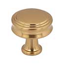 Top Knobs [TK3190HB] Die Cast Zinc Cabinet Knob - Coddington Series - Honey Bronze Finish - 1 1/4&quot; Dia.