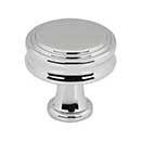 Top Knobs [TK3190PC] Die Cast Zinc Cabinet Knob - Coddington Series - Polished Chrome Finish - 1 1/4" Dia.