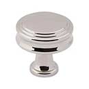 Top Knobs [TK3190PN] Die Cast Zinc Cabinet Knob - Coddington Series - Polished Nickel Finish - 1 1/4" Dia.