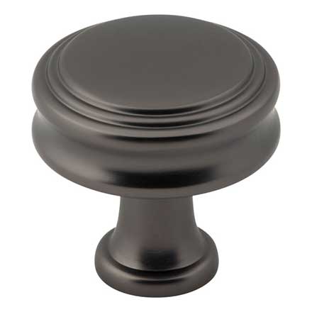 Top Knobs [TK3190AG] Die Cast Zinc Cabinet Knob - Coddington Series - Ash Gray Finish - 1 1/4" Dia.