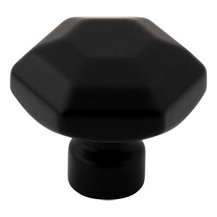 Top Knobs [TK3200BLK] Die Cast Zinc Cabinet Knob - Dustin Series - Flat Black Finish - 1 1/4" Dia.