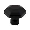 Top Knobs [TK3200BLK] Die Cast Zinc Cabinet Knob - Dustin Series - Flat Black Finish - 1 1/4" Dia.