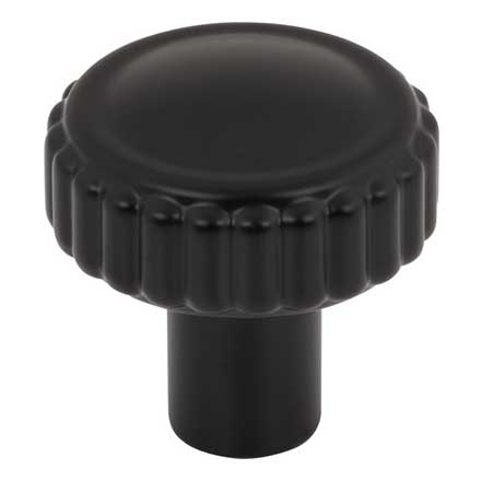 Top Knobs [TK3180BLK] Die Cast Zinc Cabinet Knob - Holden Series - Flat Black Finish - 1 1/4&quot; Dia.