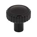 Top Knobs [TK3180BLK] Die Cast Zinc Cabinet Knob - Holden Series - Flat Black Finish - 1 1/4" Dia.