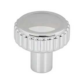 Top Knobs [TK3180PC] Die Cast Zinc Cabinet Knob - Holden Series - Polished Chrome Finish - 1 1/4" Dia.