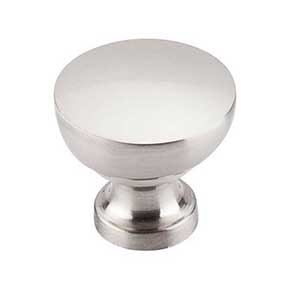 Top Knobs [M1119] Die Cast Zinc Cabinet Knob - Bergen Series - Brushed Satin Nickel Finish - 1 1/4" Dia.