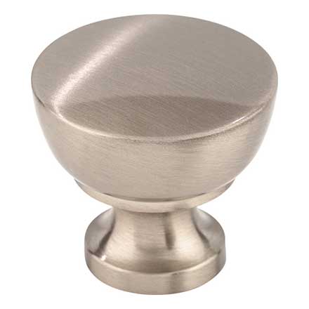 Top Knobs [M1119] Die Cast Zinc Cabinet Knob - Bergen Series - Brushed Satin Nickel Finish - 1 1/4&quot; Dia.