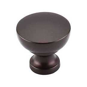 Top Knobs [M1200] Die Cast Zinc Cabinet Knob - Bergen Series - Oil Rubbed Bronze Finish - 1 1/4" Dia.