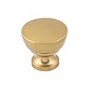 Top Knobs [M1568] Die Cast Zinc Cabinet Knob - Bergen Series - Honey Bronze Finish - 1 1/4" Dia.