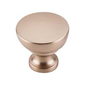 Top Knobs [M1605] Die Cast Zinc Cabinet Knob - Bergen Series - Brushed Bronze Finish - 1 1/4" Dia.