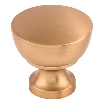 Top Knobs [M1605] Die Cast Zinc Cabinet Knob - Bergen Series - Brushed Bronze Finish - 1 1/4&quot; Dia.