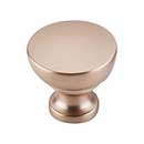 Top Knobs [M1605] Die Cast Zinc Cabinet Knob - Bergen Series - Brushed Bronze Finish - 1 1/4" Dia.