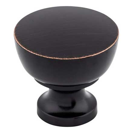 Top Knobs [M1902] Die Cast Zinc Cabinet Knob - Bergen Series - Tuscan Bronze Finish - 1 1/4&quot; Dia.