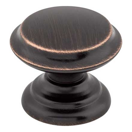 Top Knobs [M1591] Die Cast Zinc Cabinet Knob - Flat Top Series - Tuscan Bronze Finish - 1 3/8&quot; Dia.