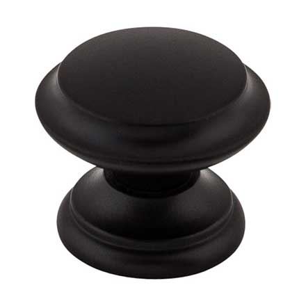 Top Knobs [M2162] Die Cast Zinc Cabinet Knob - Flat Top Series - Ash Gray Finish - 1 3/8" Dia.