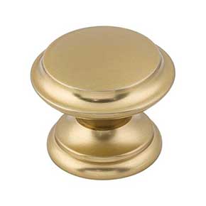 Top Knobs [M2163] Die Cast Zinc Cabinet Knob - Flat Top Series - Honey Bronze Finish - 1 3/8" Dia.