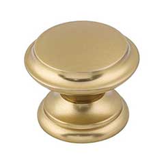 Top Knobs [M2163] Die Cast Zinc Cabinet Knob - Flat Top Series - Honey Bronze Finish - 1 3/8&quot; Dia.
