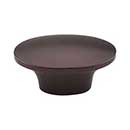 Top Knobs [M1233] Die Cast Zinc Cabinet Knob - Oval Series - Oil Rubbed Bronze Finish - 1 1/2" L