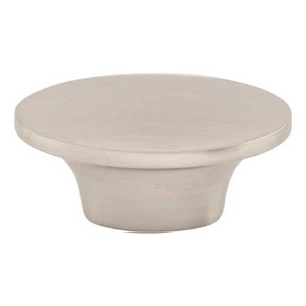 Top Knobs [M1959] Die Cast Zinc Cabinet Knob - Oval Series - Brushed Satin Nickel Finish - 1 1/2" L