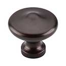 Top Knobs [M1227] Die Cast Zinc Cabinet Knob - Peak Series - Oil Rubbed Bronze Finish - 1 5/16" Dia.