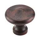 Top Knobs [M1228] Die Cast Zinc Cabinet Knob - Peak Series - Patina Rouge Finish - 1 5/16" Dia.