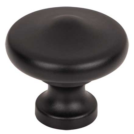 Top Knobs [M1877] Die Cast Zinc Cabinet Knob - Peak Series - Flat Black Finish - 1 5/16" Dia.
