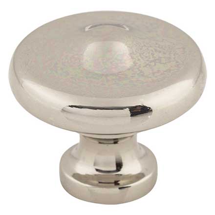 Top Knobs [M1919] Die Cast Zinc Cabinet Knob - Peak Series - Polished Nickel Finish - 1 5/16" Dia.