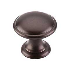 Top Knobs [M1224] Die Cast Zinc Cabinet Knob - Rounded Series - Oil Rubbed Bronze Finish - 1 1/4&quot; Dia.